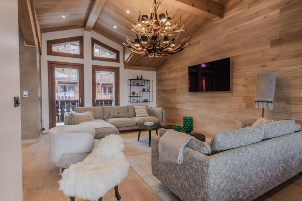 Le Glacier Pelve Courchevel 1650 - Five Bedrooms - Bed & Breakfast Exterior foto