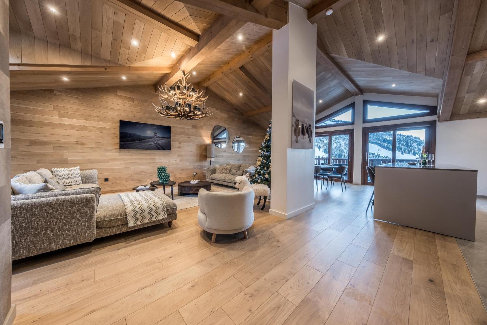 Le Glacier Pelve Courchevel 1650 - Five Bedrooms - Bed & Breakfast Exterior foto